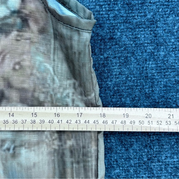 Lightweight Muted Green Floral Overalls Festival Boho Chic Summer Women’s Small - Picture 11 of 13